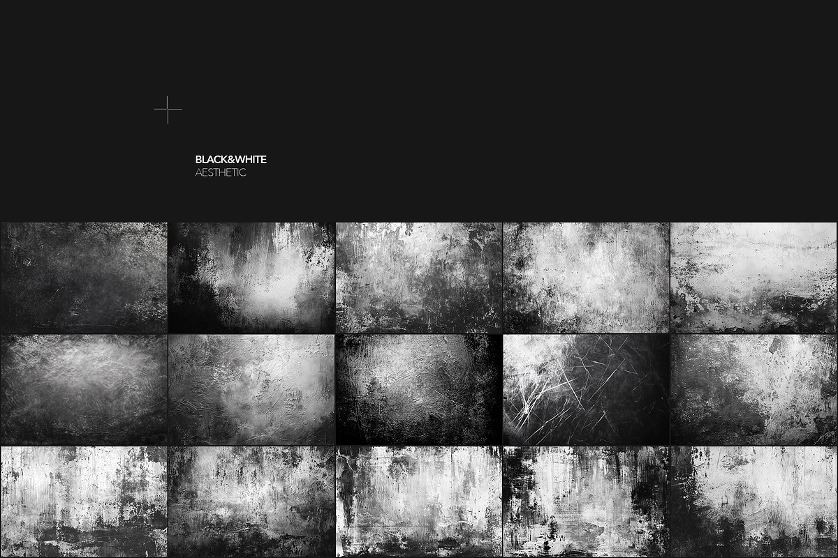 Grunge Black&White Textures, a Texture Graphic by Milka (Photo 11 of 11)