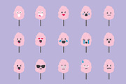 Cotton Candy Emojis, an Emoji Icon by Kanga & Moose (Thumbnail 2 of 6)