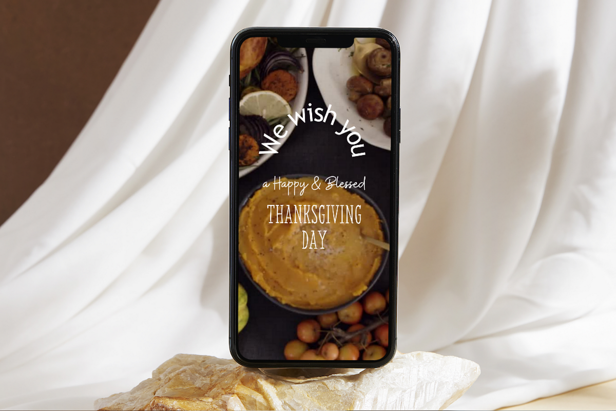 Thanksgiving Day Wishing Video, a Websites & App Template by Adored Templates (Photo 4 of 10)