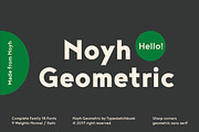 Noyh Geometric, a Sans Serif Font by Typesketchbook Foundry (Thumbnail 1 of 7)