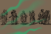 Lapponia Illustrated life in Lapland, an Animal Illustration by Nomad Visuals (Thumbnail 4 of 13)
