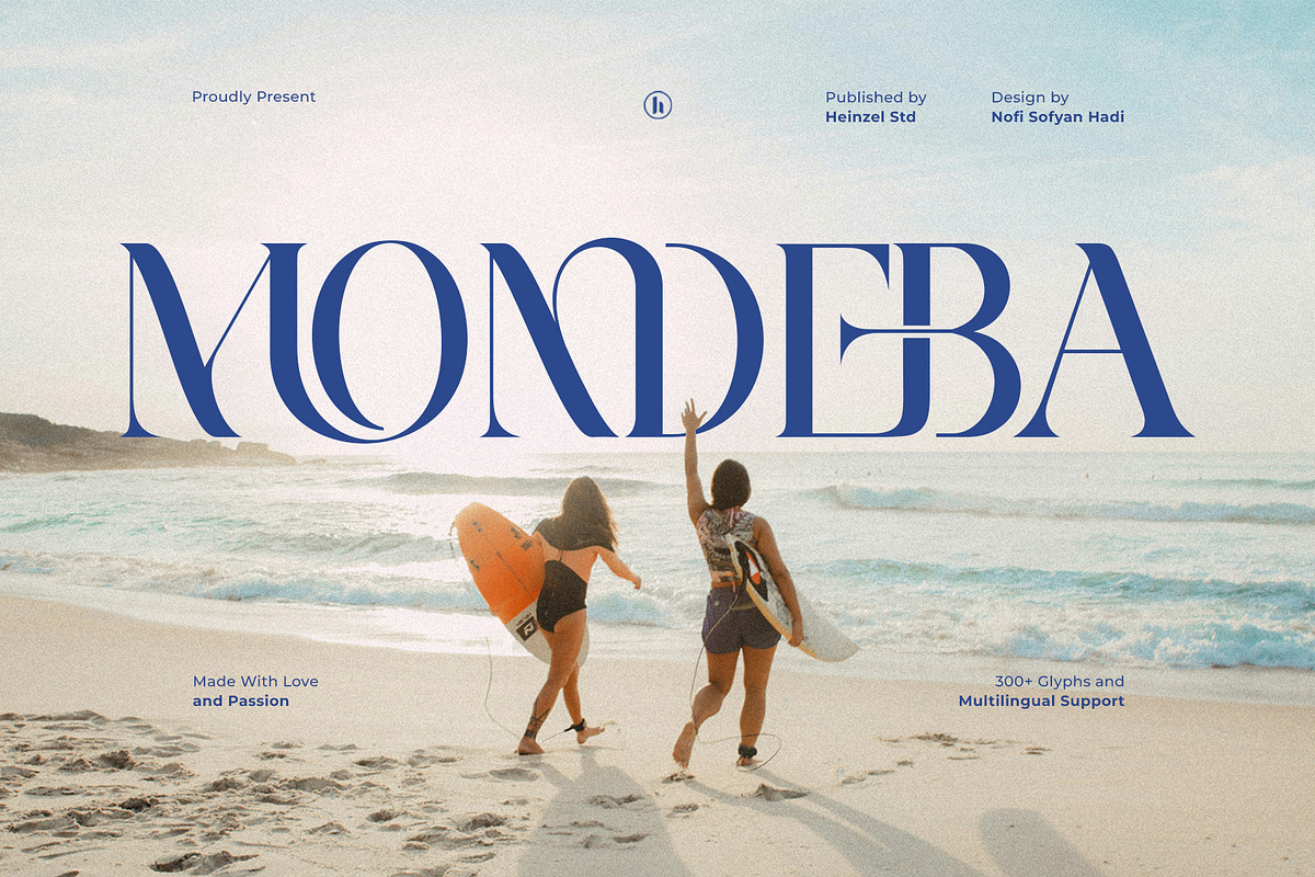 Mondeba Modern Serif Font, a Serif Font by Heinzel Std (Photo 1 of 13)