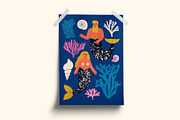 UNDERSEA Graphics Collection, a Pattern Graphic by Katerina Osa (Thumbnail 5 of 12)