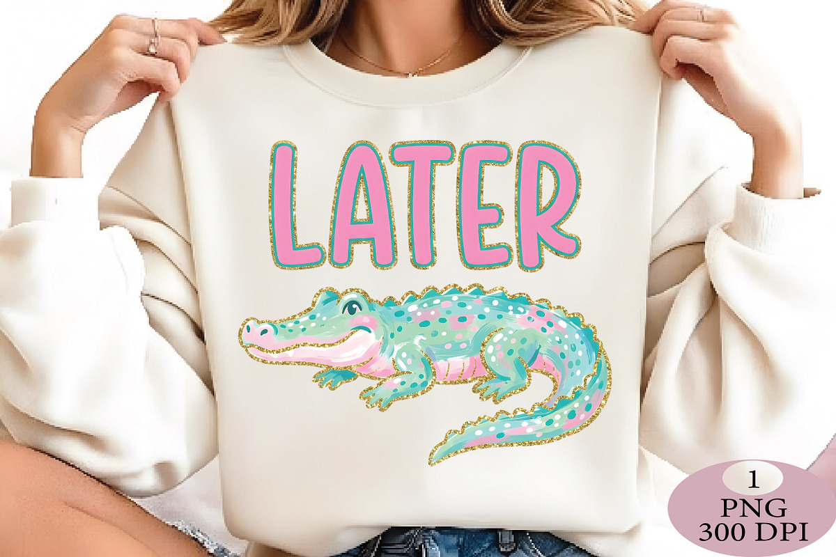 Later Gator PNG, a Seasonal Illustration by Daily.Designs (Photo 5 of 5)