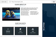 Boots4 Creative Bootstrap 4 Template, a Bootstrap Template by Theme Wagon (Thumbnail 4 of 6)