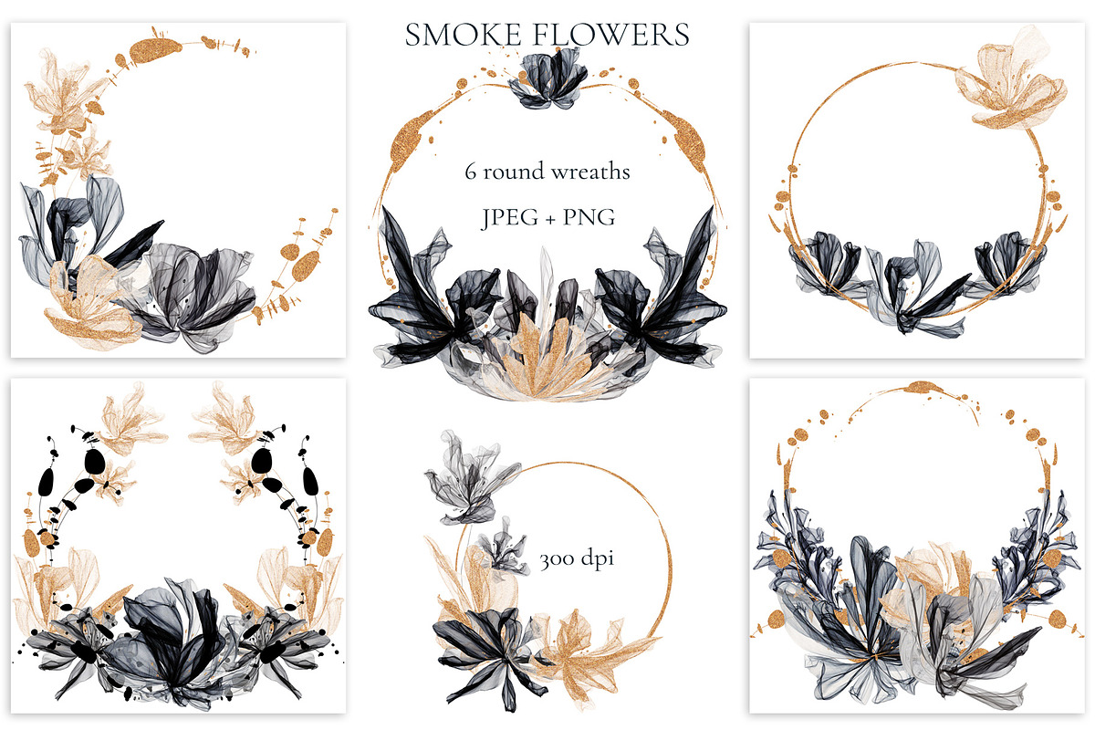 Smoke Flowers, an Illustration by Salted Galaxy (Photo 10 of 18)