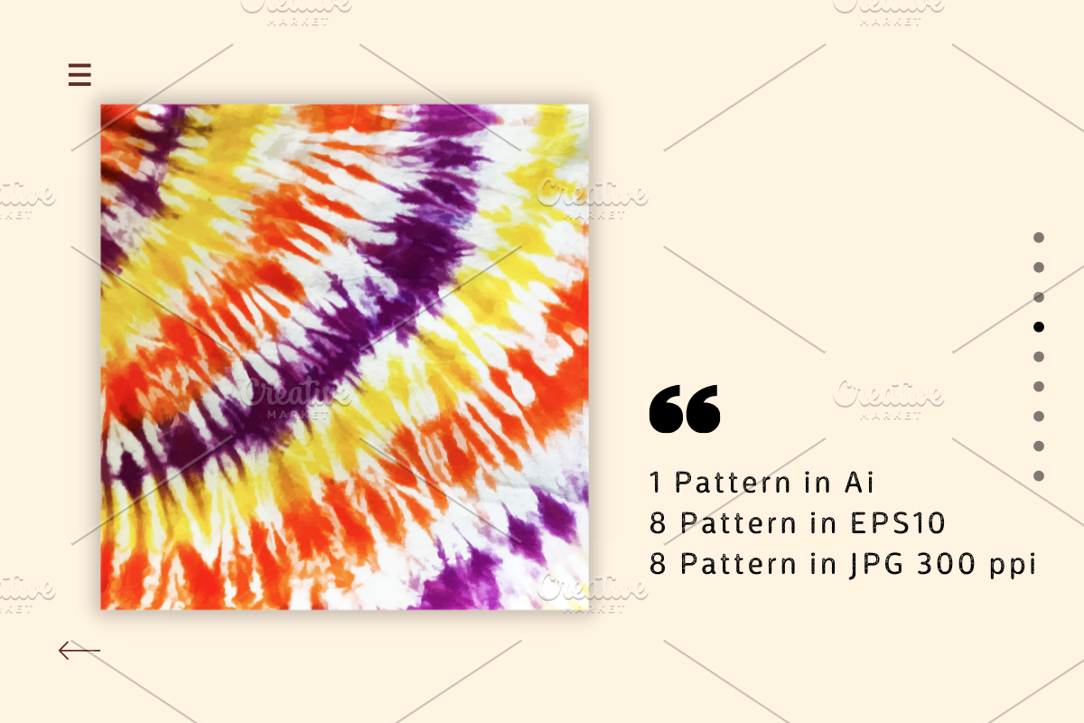 Tie dye texture pattern Vector Creative Market
