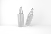 Pump Bottle Mockup, a Packaging Mockup by Qaleb Studio (Thumbnail 2 of 2)