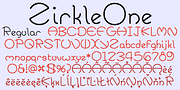 Zirkle, a Font by Ingrimayne Type (Thumbnail 1 of 9)