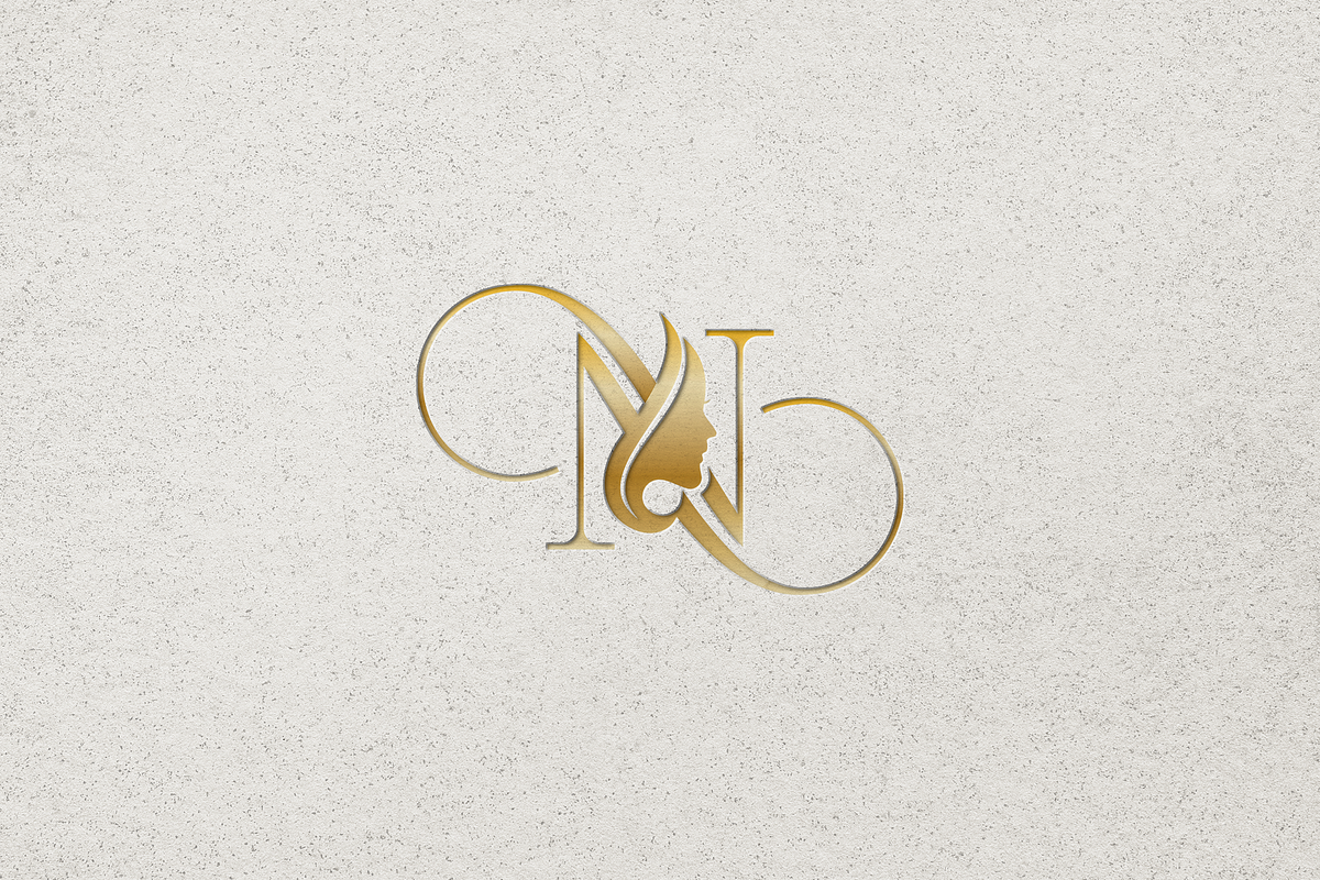 Letter N Woman Beauty Logo, a Branding & Logo Template by Luxury Logos (Photo 4 of 4)