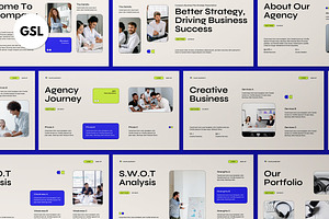 Cream Business Strategy Google Slide, a Presentation Template by graphicook