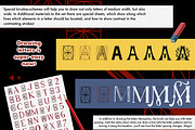Lettering Assistant Grids & Schemes, a Brush Add-On by Letter Elfa Studio (Thumbnail 5 of 9)