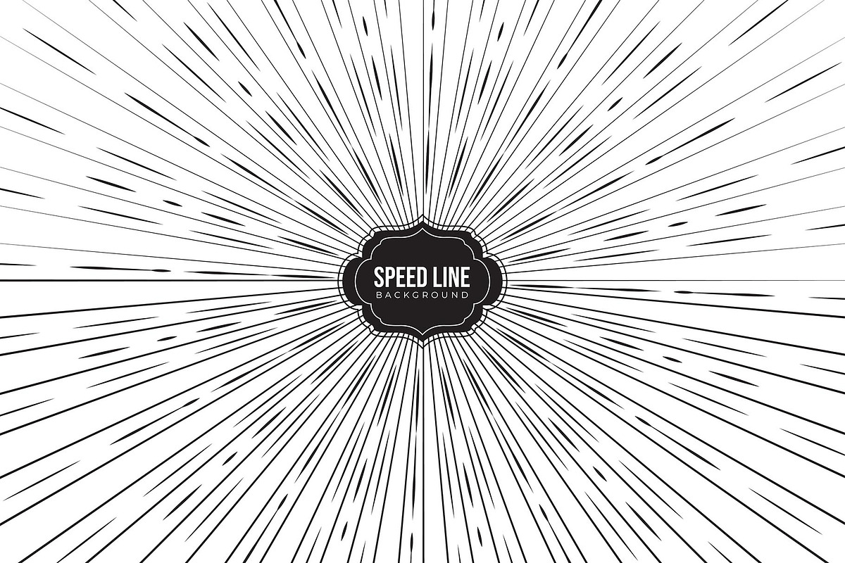 100 Comic Speed Line Vector Design, a Background Graphic by MRI STUDIO (Photo 25 of 28)