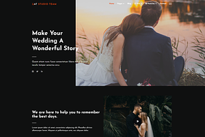 AT Studio Team Onepage WP Theme