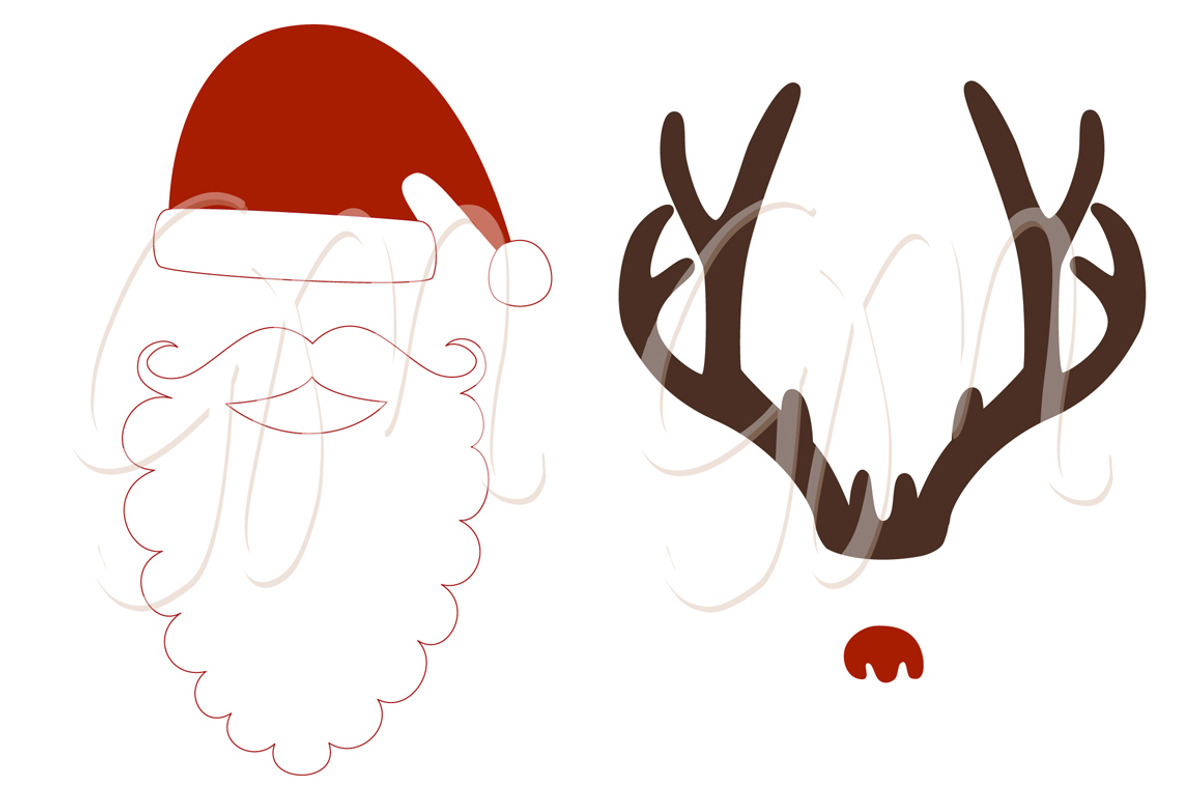 Digital Christmas Photo Booth Props, an Illustration by GraphicMarket (Photo 3 of 3)