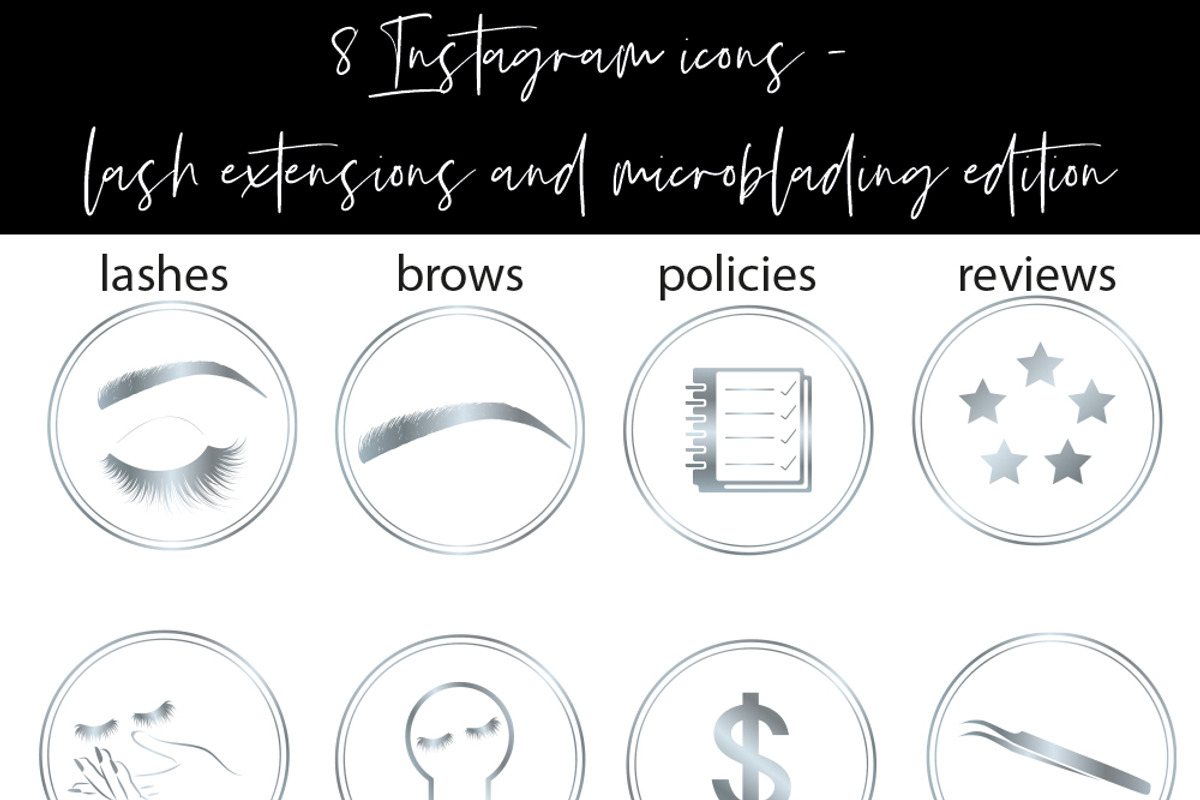 Instagram Story Highlight Icons 019, a Social Media Template by savanamm design (Photo 2 of 2)