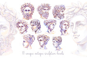 Antique Aesthetic Garden Watercolor, a Decorative Illustration by Shabbypie (Thumbnail 2 of 15)