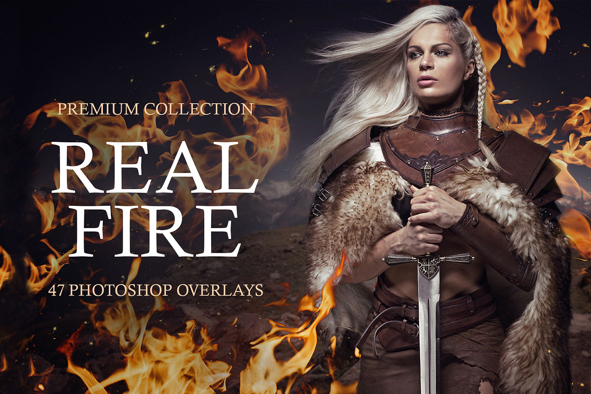 Real Fire Photoshop Overlays, a Plug-in Add-On by FixThePhoto (Photo 1 of 34)