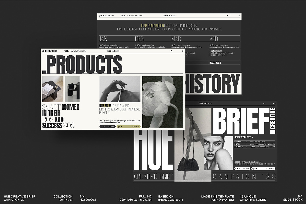 Creative Brief Campaign Presentation, a Presentation Template by SlideStock (Photo 10 of 10)