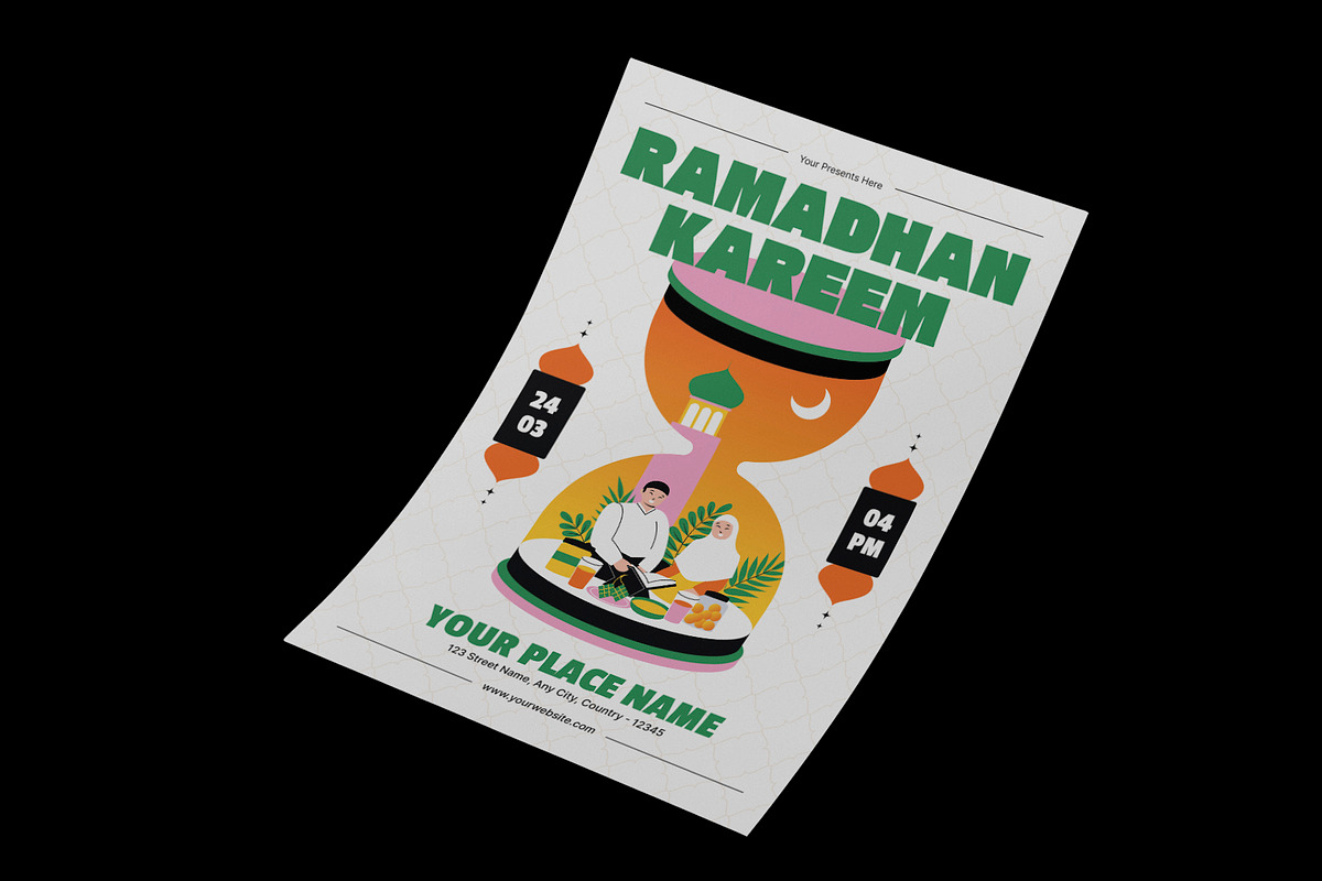 Ramadan Kareem Flyer, a Flyer Template by Neermana (Photo 2 of 4)