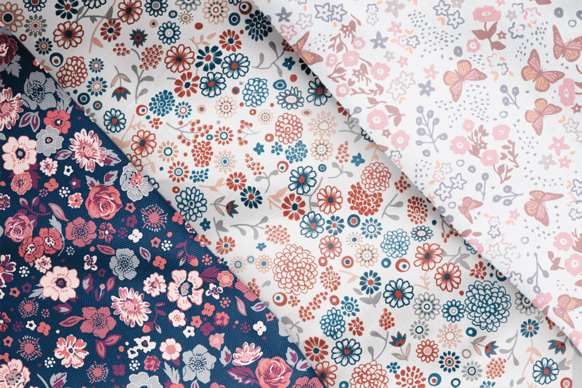 The Pattern Factory - Ditsy Florals, a Pattern Graphic by Sault Design (Photo 5 of 7)