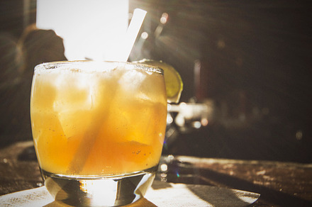 Cold Drink In Glass On A Bar preview 5