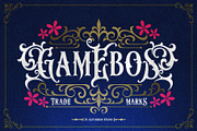 Money Brother Victorian Typeface, a Blackletter Font by alit design (Thumbnail 3 of 20)