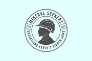 Vintage Underground Mining Logos, a Branding & Logo Template by Billah Hub (Thumbnail 4 of 4)