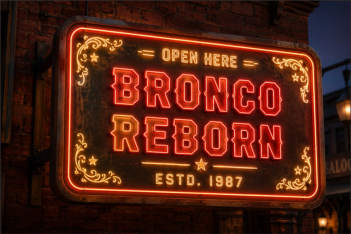 Frontier Western, a Slab Serif Font by Limited.studio (Photo 3 of 6)