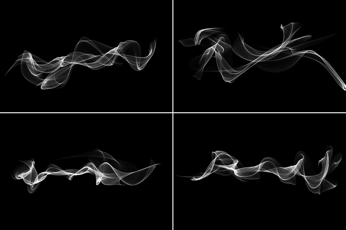 Real Smoke Photoshop Brushes Bundle, a Brush Add-On by MRI STUDIO (Photo 19 of 34)