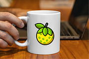 Cartoon Breadfruit Vector Clipart, a Food Illustration by newminddesign (Thumbnail 7 of 8)