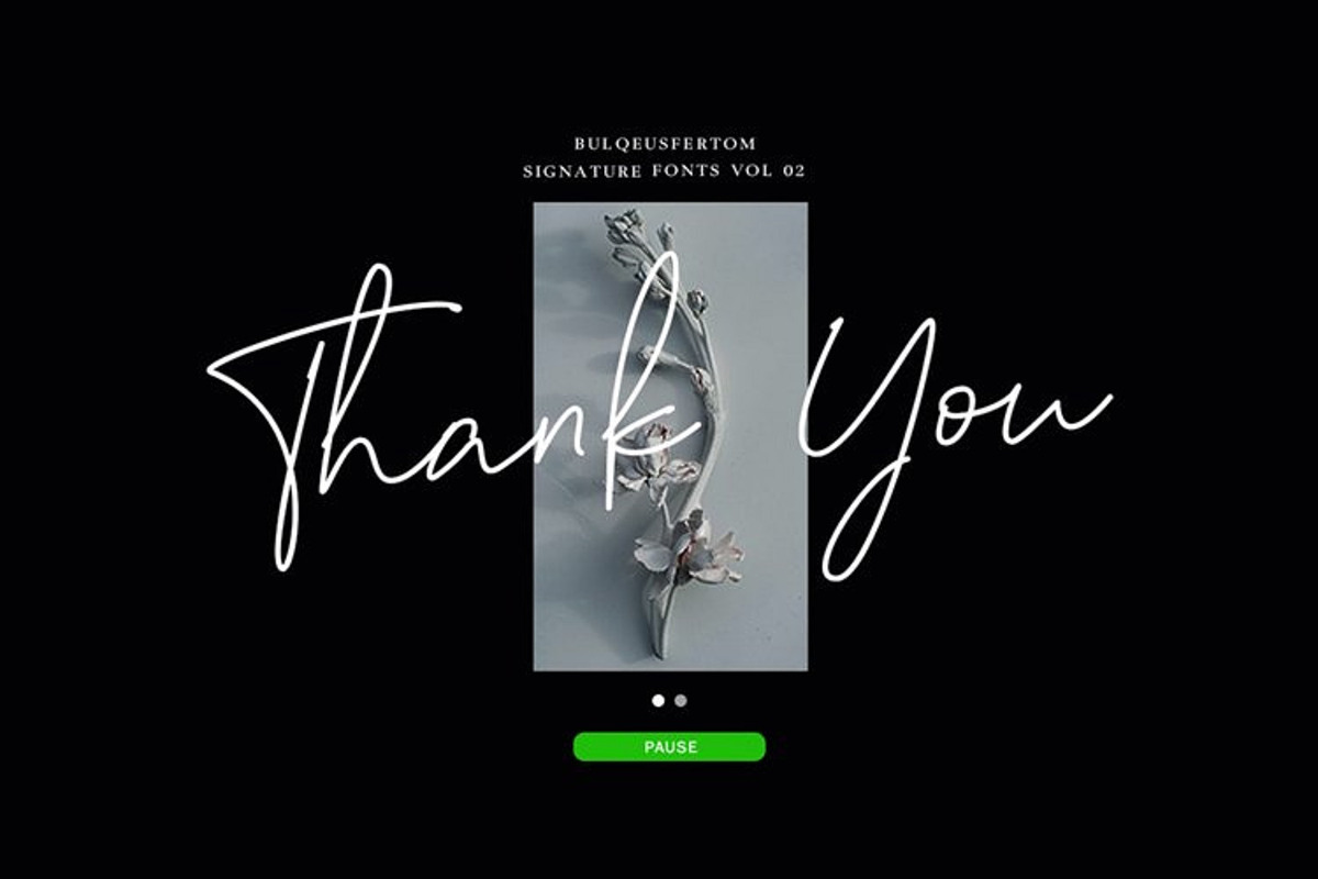 Bulqeusfertom – Elegant Font Vol 2, a Handwritten Font by Black Junst (Photo 15 of 15)