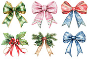 Christmas Bow Sublimation Bundle, an Illustration by Daily.Designs (Thumbnail 5 of 5)