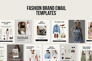 20 Fashion Email Canva Template