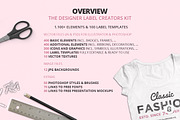 The Designer Label Creators Kit, a Branding & Logo Template by Graphic Ghost (Thumbnail 2 of 14)