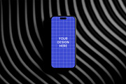 iPhone Mockup Dark Scene, an iPhone Mockup by Farabion Studio (Thumbnail 2 of 2)