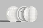 Pin Badge Mockup, a Merchandise Mockup by Muhazdinata (Thumbnail 4 of 4)