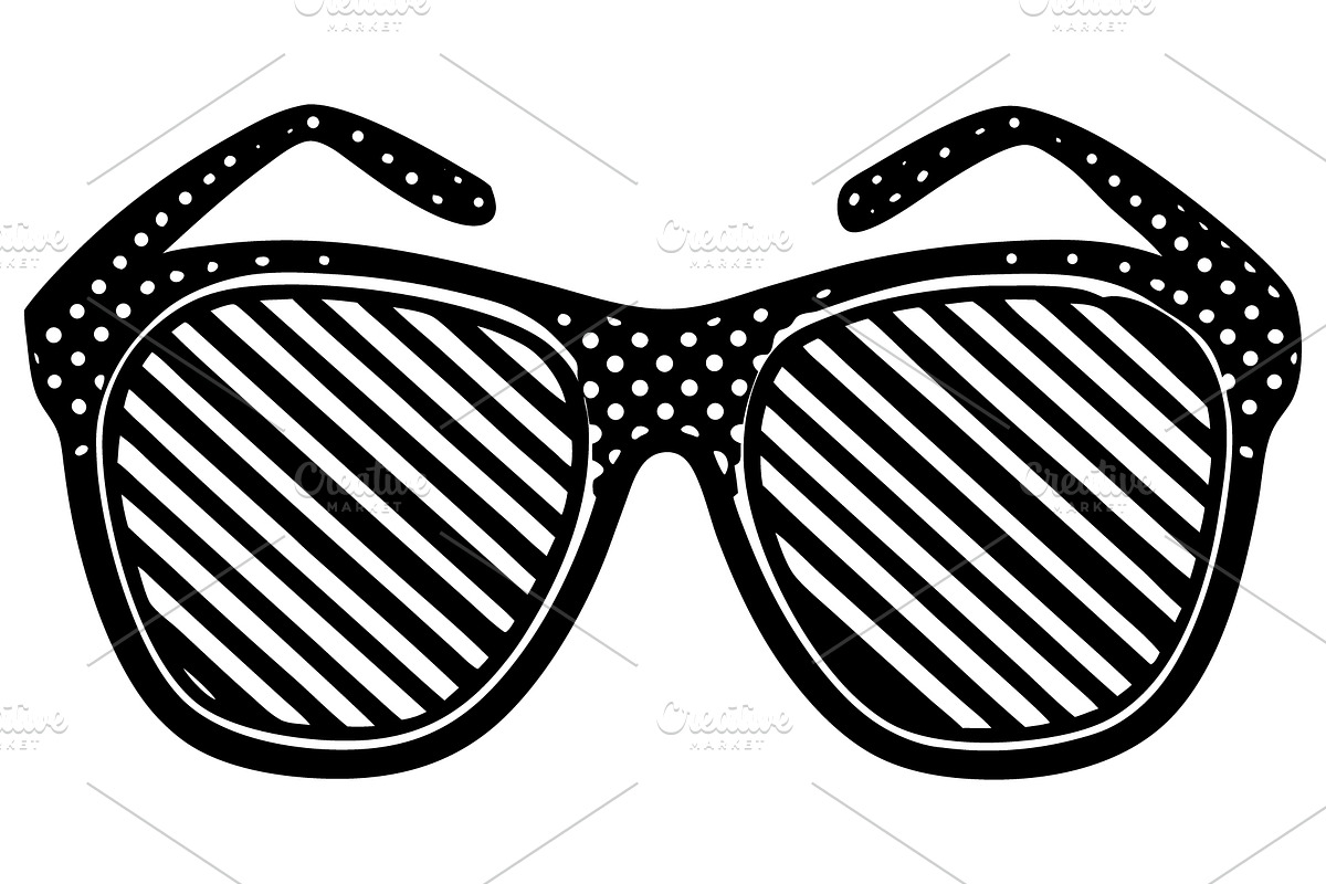 80 sunglasses, an Illustration by Mark1987