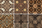 Brown Mandala Seamless Patterns, a Pattern Graphic by PrintablesByFranklyn (Thumbnail 3 of 4)