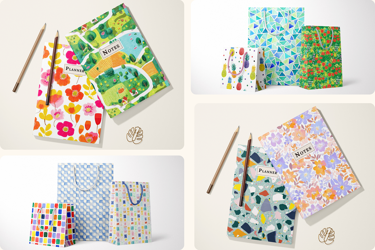 Kids Nursery Seamless Patterns, a Pattern Graphic by Ninterints (Photo 14 of 21)