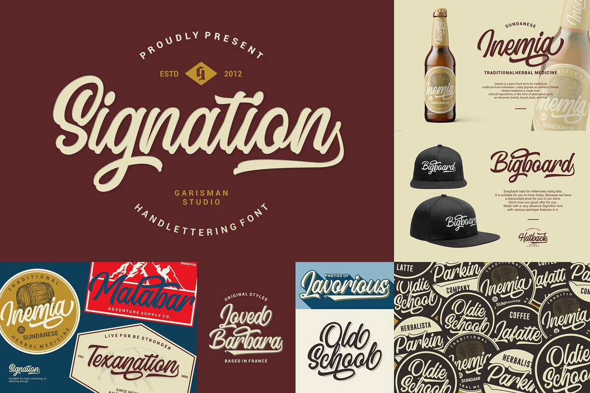 LUXURY & BEAUTY Script Font Bundle, a Script Font by Garisman Std (Photo 25 of 28)