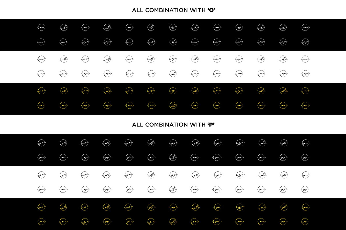 Handwritten signature logo bundle, a Branding & Logo Template by Team_Ultra_Graphics (Photo 9 of 14)