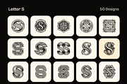 1400 Alphabet Letters Logo, a Solid Icon by Creative Stall (Thumbnail 26 of 34)