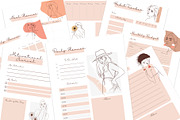 Minimalist Printable Planner, a Stationery Template by Nagore Rodriguez Design (Thumbnail 1 of 4)