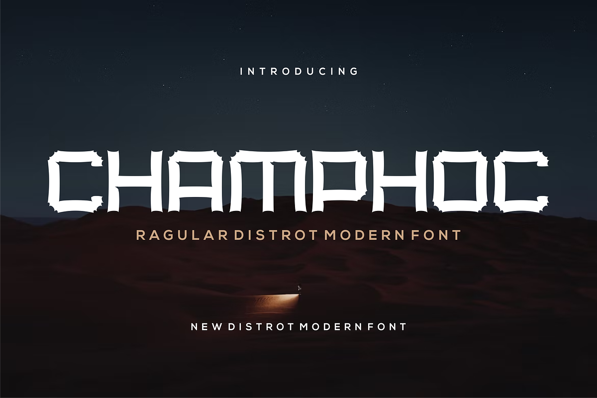 Champhoc Font, a Serif Font by albert_kalingga (Photo 1 of 5)