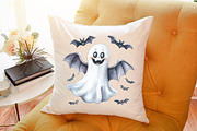 Ghost Clipart, Halloween Clipart, an Illustration by Sublimation Artist (Thumbnail 4 of 6)