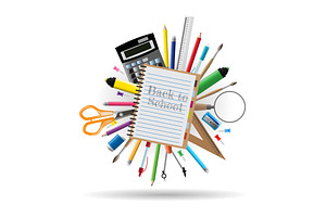 Back to school background