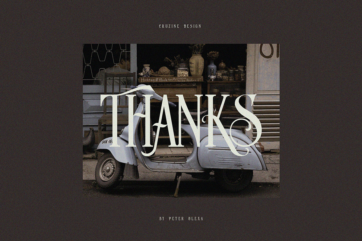 Dark Luna Vintage Condensed Serif, a Slab Serif Font by JumboDesign (Photo 6 of 6)