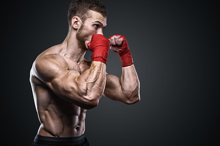 Mma fighter preparing bandages for training featuring boxing, fighter, and