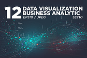 Data visualization set 10, a Technology Illustration by MaximGertsen (Thumbnail 1 of 6)